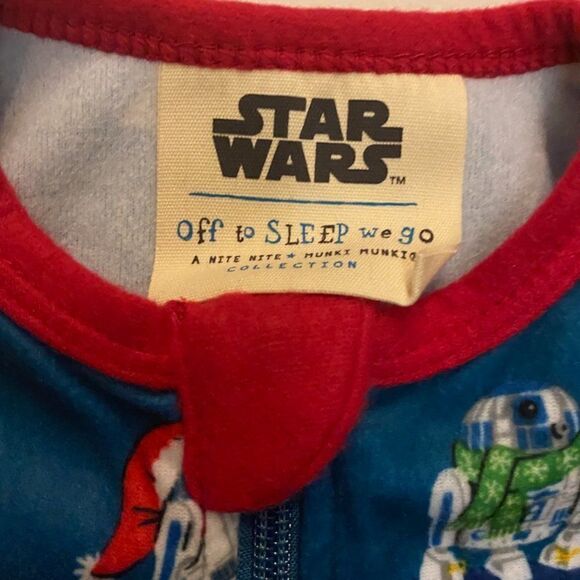 NWT Star Wars R2D2 Christmas PJs -- Size 12 Months - Picture 7 of 7